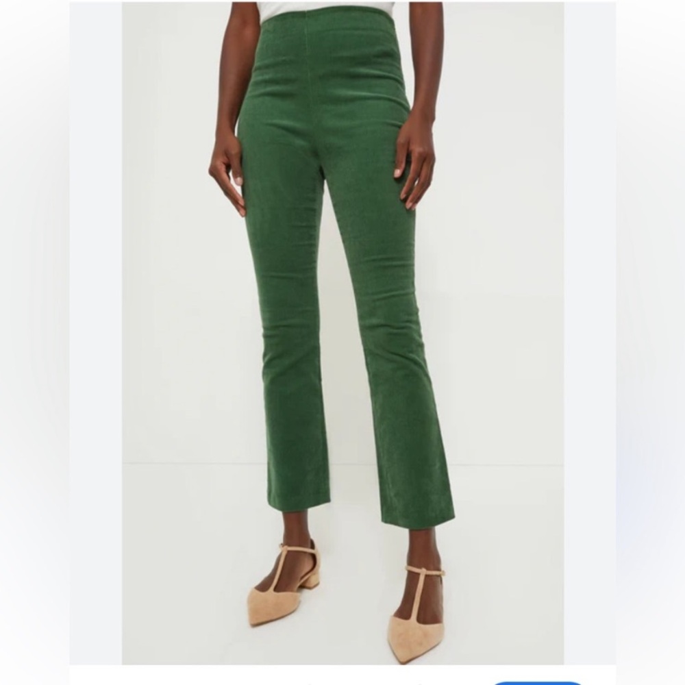 Tuckernuck Green Ankle Cropped Pants - Picture 3 of 10